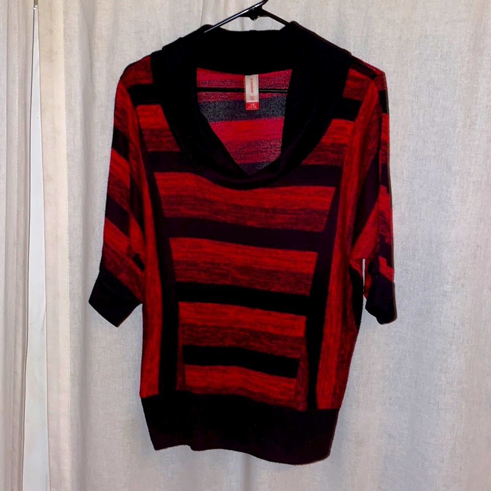 Large No Boundaries scoop neck sweater